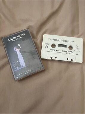Stevie Nicks Bella Donna Cassette Tape - White offers welcome